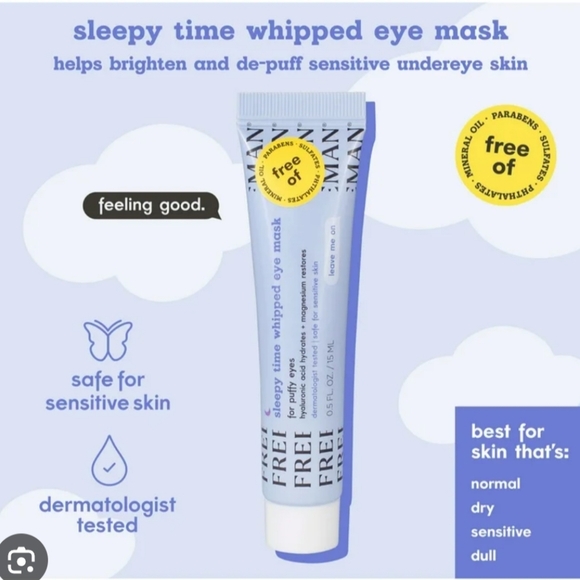 Freeman Sleepy Time Whipped Eye Mask NWT - Picture 1 of 4